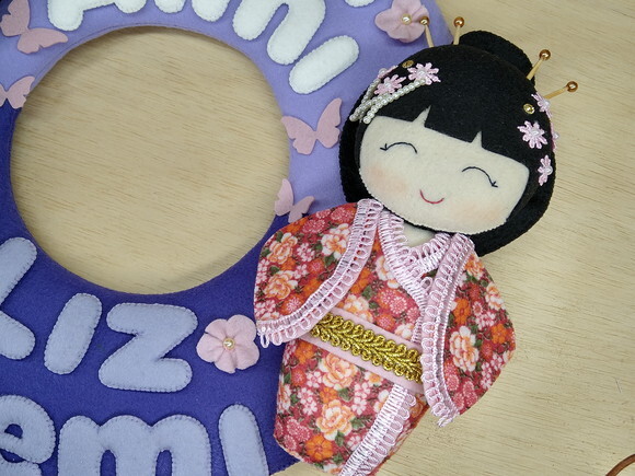 Porta Maternidade Kokeshi* Chamar Chat