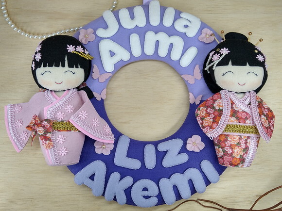 Porta Maternidade Kokeshi* Chamar Chat