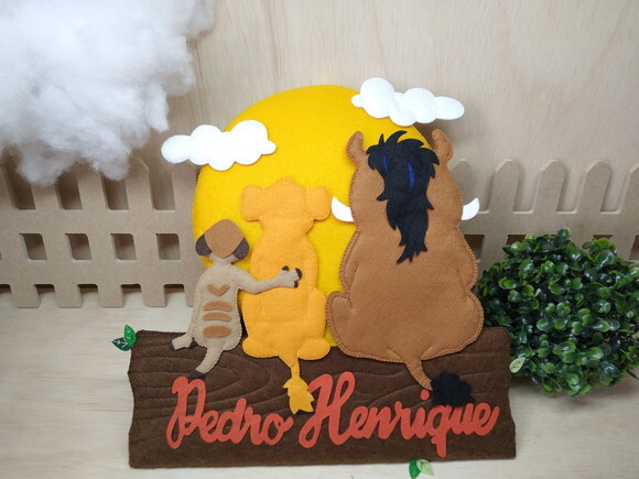 Porta Maternidade Rei Leão