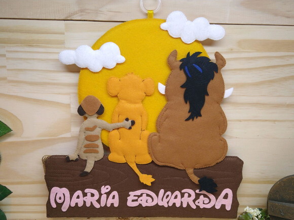 Porta Maternidade Rei Leão
