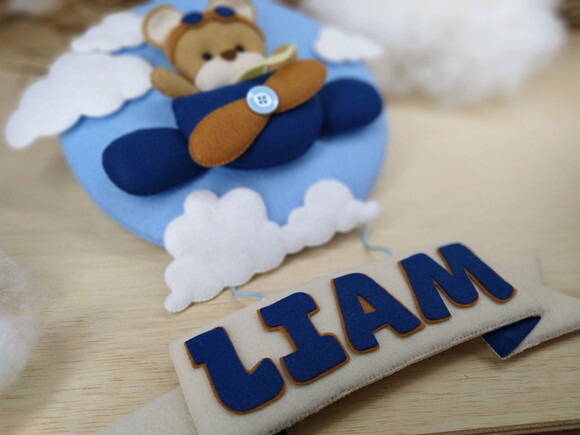 Porta Maternidade Urso