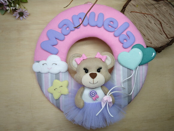 Porta Maternidade Urso* Chamar Chat