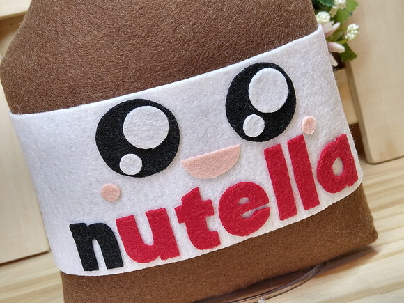 Pote de Chocolate em Feltro* Chamar Chat
