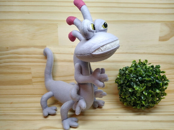 Randall Do Monstro Sa De Feltro