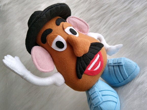 SR Batata do Toy Story em feltro