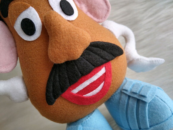 SR Batata do Toy Story em feltro