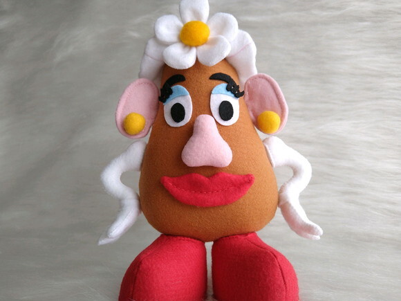 Sra Batata do Toy Story em feltro