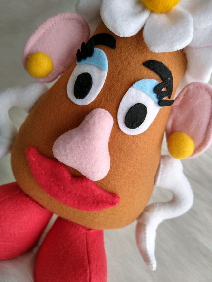 Sra Batata do Toy Story em feltro