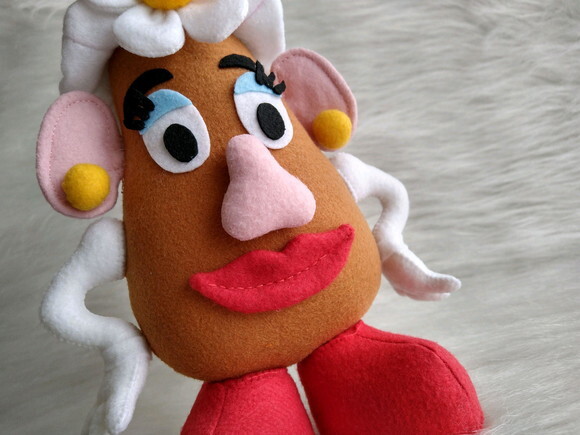 Sra Batata do Toy Story em feltro