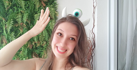 Tiara Mike (monstro Sa) em Feltro* Chat Chamar