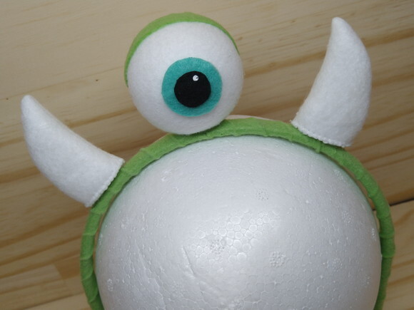 Tiara Mike (monstro Sa) em Feltro* Chat Chamar