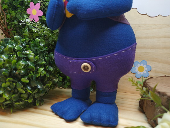 Trolls de Feltro - Biggie e Mr. Dinkle