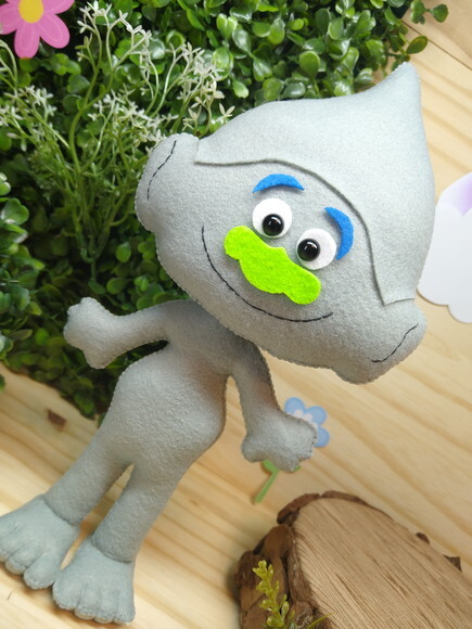 Trolls de Feltro - Guy Diamond