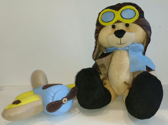 Urso Aviador - Chamar Antes de Compra no Chat