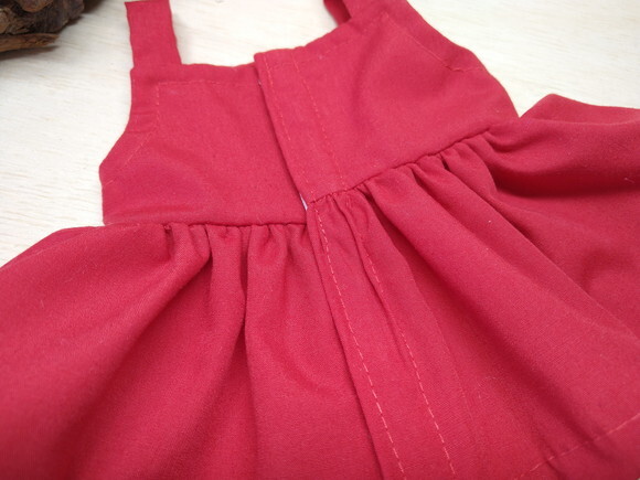 Vestido para Boneca + Calcinha* Chamar Chat