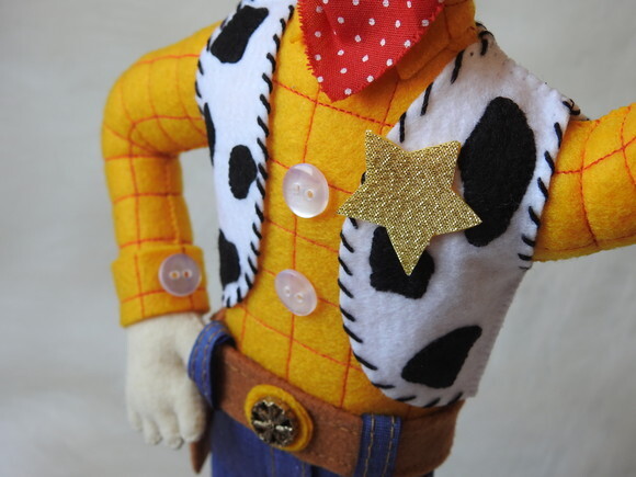 Woody do Toy Story em Feltro