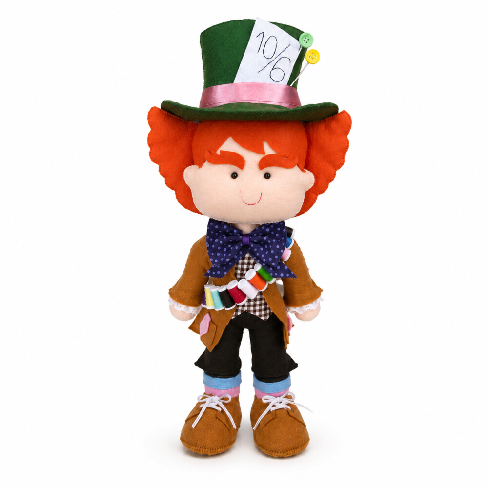 Boneco Chapeleiro Maluco Alice No País Das Maravilha