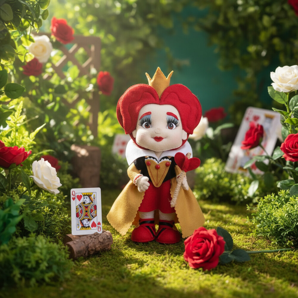 Boneca Rainha De Copas Alice No País Das Maravilhas