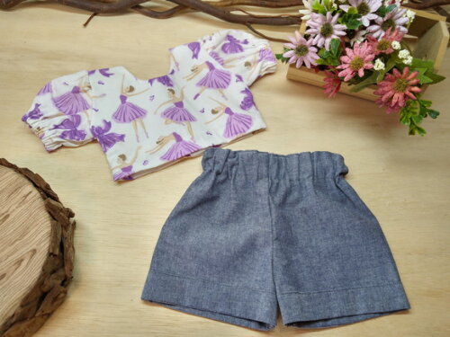 2 Roupas para Boneca* Chamar Chat