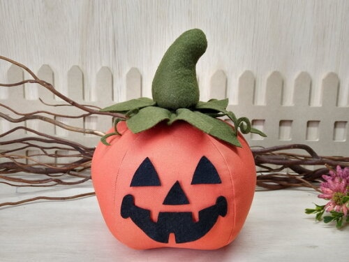 Abobora em Feltro Halloween