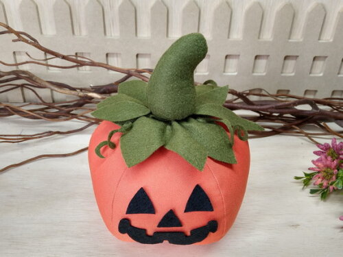Abobora em Feltro Halloween