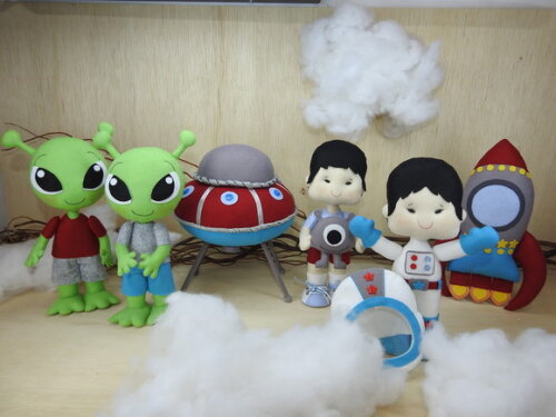 Astronauta em Feltro