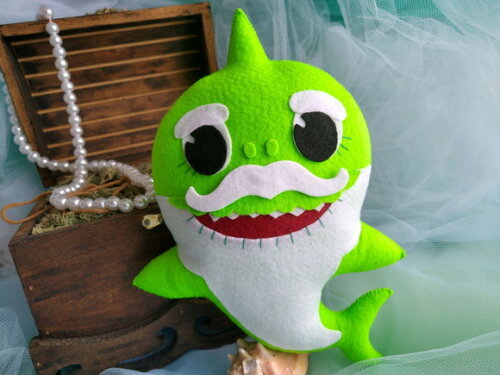 Baby Shark em Feltro