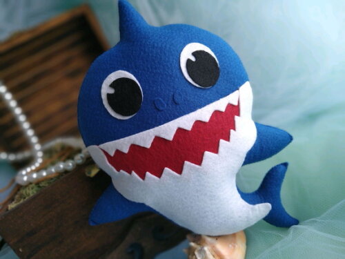 Baby Shark em Feltro