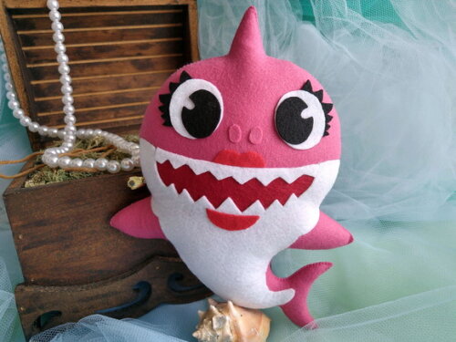 Baby Shark em Feltro