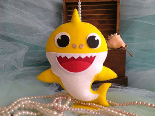 Baby Shark em Feltro