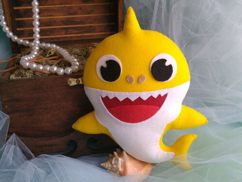 Baby Shark em Feltro