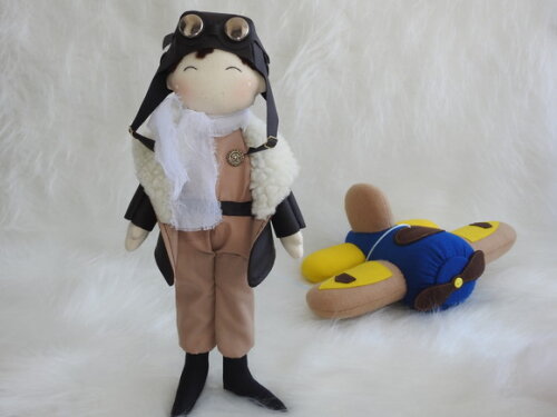 Boneco Aviador do "Pequeno Príncipe"