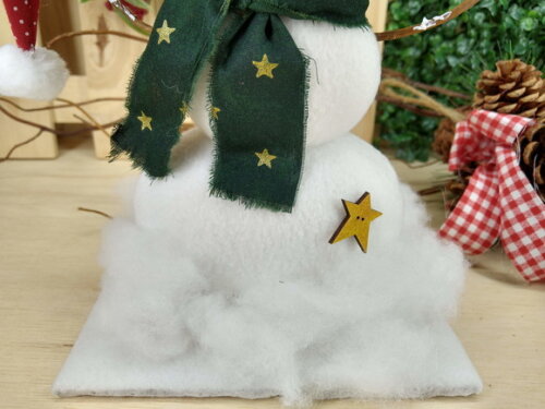 Boneco de Neve em Feltro* Chamar Chat Antes Compra