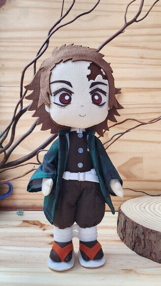 Boneco em Feltro Manga