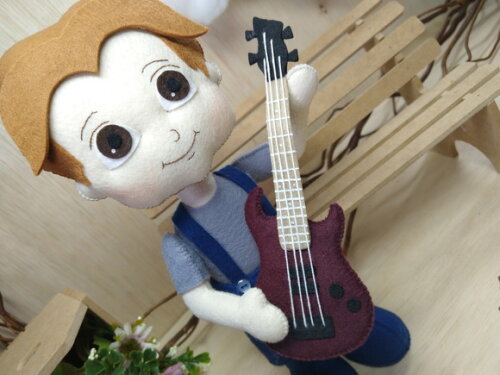 Boneco Músico * Chamar Chat Antes da Compra