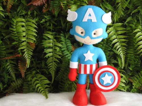 Capitão América em Feltro