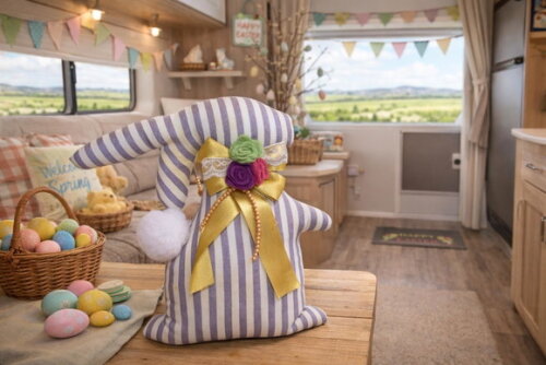 Coelho de Páscoa Decorativo