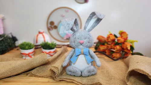 Coelhos em Feltro - Antes de Comprar Chamar no Chat