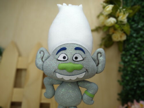 Diamante - Trolls de Feltro - Guy Diamond