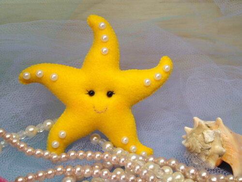 Estrela do Mar em Feltro