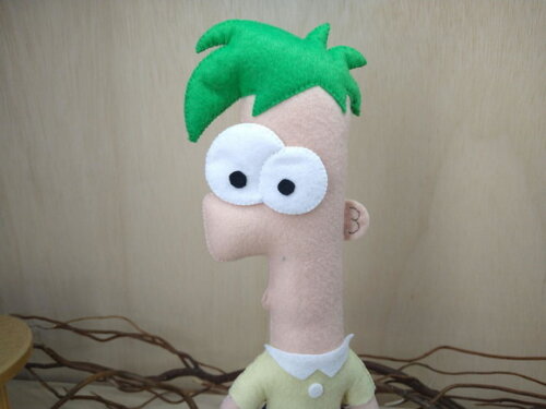 Ferb em Feltro - Desenho Phineas e Ferb* Chamar Chat