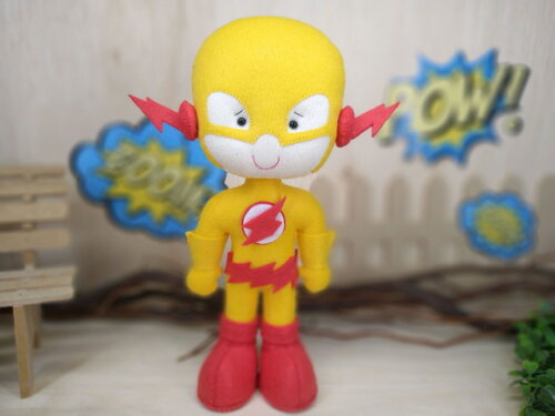 Flash e Zoom Vilão - em Feltro