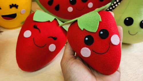 Frutas em Feltro * Chamar Chat Antes de Comprar