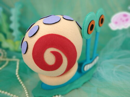 Gary Caracol de Feltro - Bob Esponja