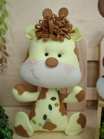 Girafa em Feltro