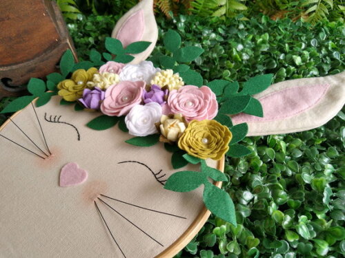 Guirlanda de Páscoa - coelho