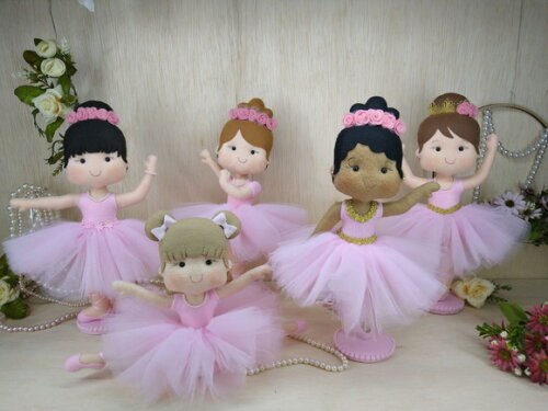 Kit Bailarina em feltro