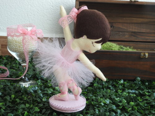 Kit Bailarina em Feltro