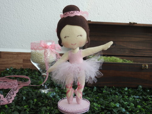 Kit Bailarina em Feltro