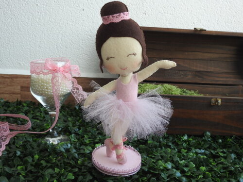 Kit Bailarina em Feltro